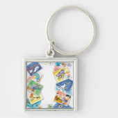 犬の世で キーホルダー (正面)