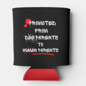 犬の両親から人間の両親に昇進する 缶クーラー (裏面)