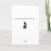 犬の中国のな占星術カードの年 シーズンカード (裏面)