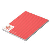 犬の中国のペーパーク企業のトの裏打ち ノートパッド (回転)