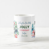 犬の人々のためのドイツの羊飼いのクリスマスプレゼント コーヒーマグカップ (中央)