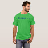犬の人のギフト犬の恋人のための犬のオーナーギフトレトロ Tシャツ (正面フル)