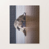 犬の人気があるデザイン贈り物 ジグソーパズル (縦)