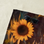 犬の仲間が2人 ビーチタオル (インサイチュ)