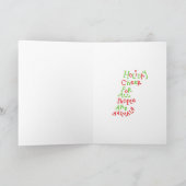 犬の休日 シーズンカード (内部)