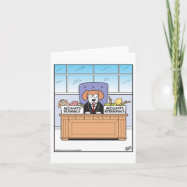 犬の会計受信トレイと送信トレイ カード