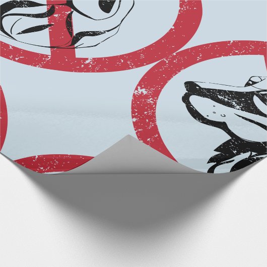 犬の使用を許可しない包装紙 ラッピングペーパー