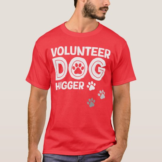犬の保護活動ボランティア 動物シェルター ギフト Tシャツ (正面)