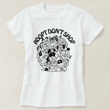 犬の保護+譲渡Tシャツ