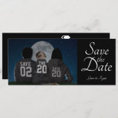 犬の写真でSave the Dateをセーブ！ セーブザデート (正面/裏面)