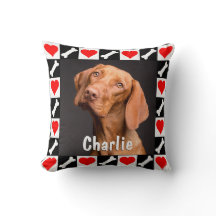 犬の写真と名前カスタムのパーソナライズされた子犬