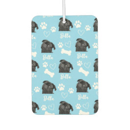 犬の写真アップロードかわいいペットの写真ピンク カーエアーフレッシュナー