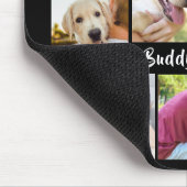 犬の写真コラージュWOOFで私を持っていた マウスパッド (コーナー)