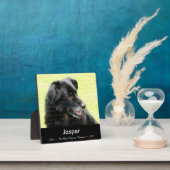 犬の写真テンプレート追悼 フォトプラーク