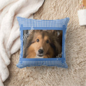 犬の写真 クッション (ブランケット)