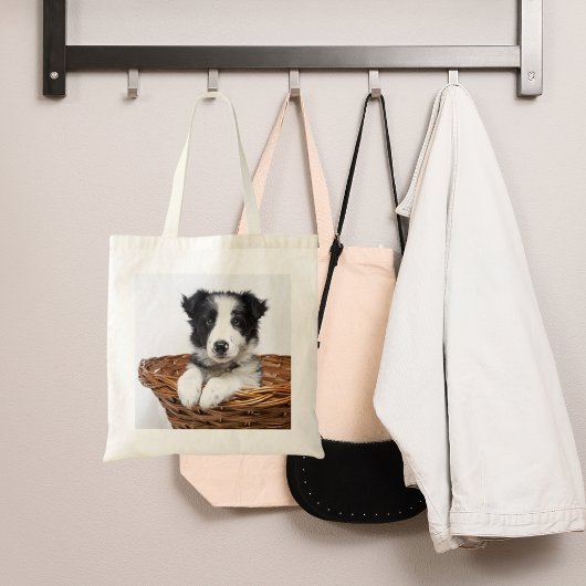 犬の写真 トートバッグ