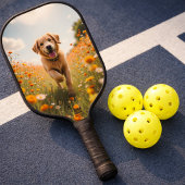 犬の写真 ペット ピックルボールラケット