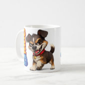犬の刃 コーヒーマグカップ (正面左)