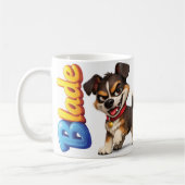 犬の刃 コーヒーマグカップ (左)