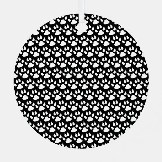 犬の初めてのクリスマスパーソナライズされた写真と名前 メタルオーナメント (裏面)