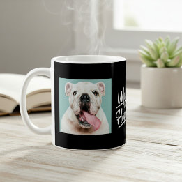 犬の前写真 コーヒーマグカップ