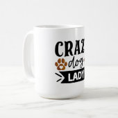 犬の前向き技 | やる気を起こさせる引用文 コーヒーマグカップ (正面左)