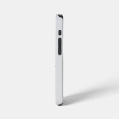 犬の前向き技 | やる気を起こさせる引用文 iPhoneケース (左側面)