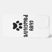 犬の前向き技 | やる気を起こさせる引用文 iPhoneケース (裏面横)