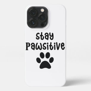 犬の前向き技 やる気を起こさせる引用文 iPhone 13 PROケース