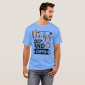 犬の前向き技 | やる気を起こさせる引用文 Tシャツ (正面フル)