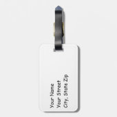 犬の前足の透かしが好き ラゲッジタグ (裏面縦)