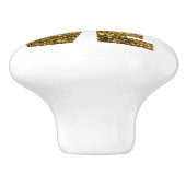 『犬の前足を愛する』 セラミックノブ (側面)