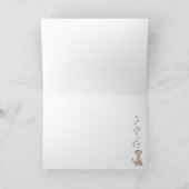 犬の前足 カード (内部)