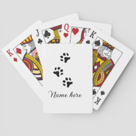 犬の前黒ペット追加の名前文字動物の前写真 トランプ