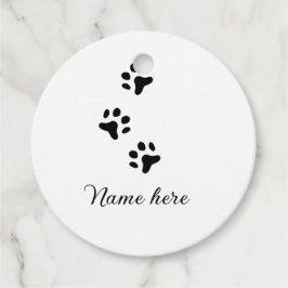 犬の前黒ペット追加の名前文字動物の前写真 フェイバータグ