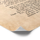 犬の力，感動的な詩 ポスター (角)