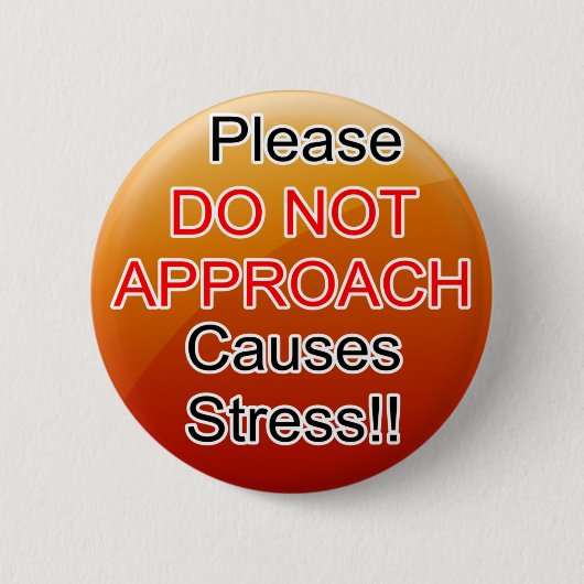 犬の助手のオレンジのゼリーを整備して下さい 缶バッジ (正面)