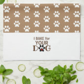 犬の卸売ベーカリー用品 キッチンタオル (折り畳み)