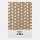 犬の卸売ベーカリー用品 キッチンタオル (縦)