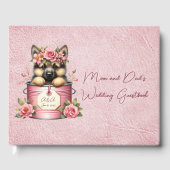 犬の友人ママとパパ結婚ズ ゲストブック (正面)