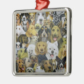 犬の友人 メタルオーナメント (左)