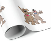 犬の友達 ラッピングペーパー (ロールコーナー)