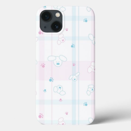 犬の可愛い柄 Case-Mate iPhoneケース (裏面)