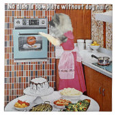 犬の台所規則 タイル (正面)