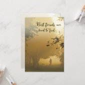 犬の同情カード最高の – 友人は見つけるための懸命 カード (正面/裏面インサイチュ)