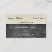 犬の名刺:: コリー 名刺 (裏面)