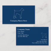 犬の名刺 名刺 (正面/裏面)