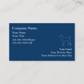 犬の名刺 名刺 (裏面)