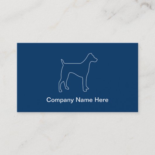 犬の名刺 名刺 (正面)