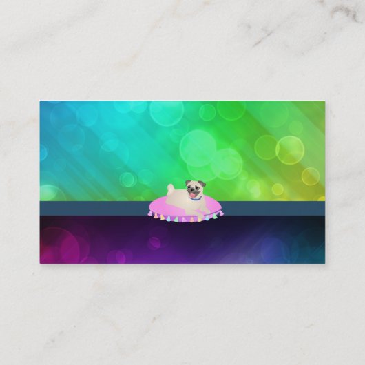 犬の名刺 名刺 (裏面)